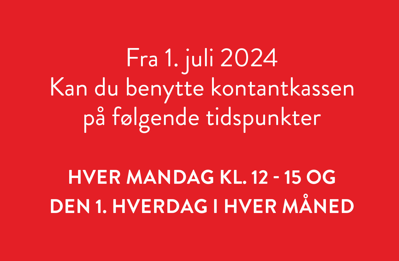 240 x 366 Kontantkassen. juli 2024